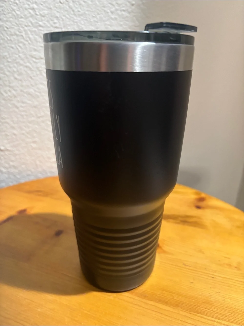 Polar Camel Black Insulated Travel Tumbler - 